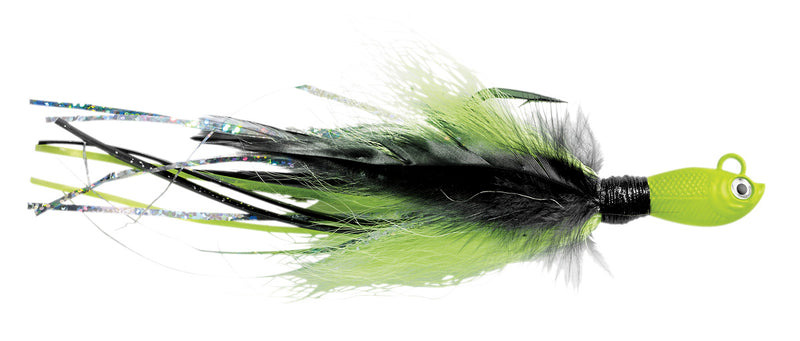 POWER BUCKTAIL CUSTOM CRAZY CHARTREUSE/BLACK – SPRO Sports Professionals