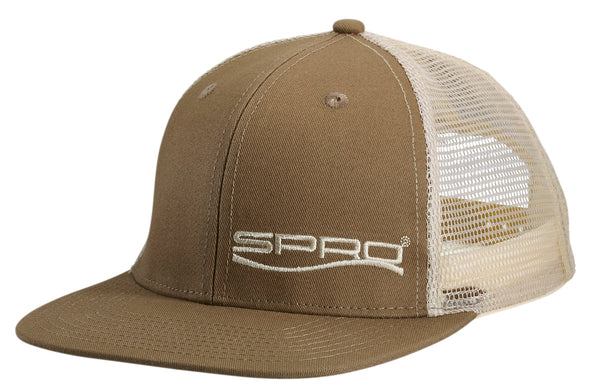 SPRO TRUCKER HAT BROWN/BEIGE BEIGE