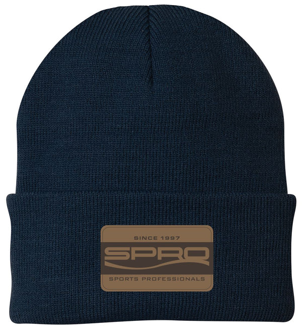 SPRO BEANIE NAVY WITH PATCH