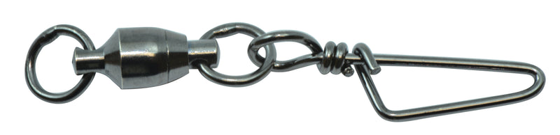 BALL BEARING SWIVELS 2 WELDED RINGS AND COAST LOCK SNAP – SPRO
