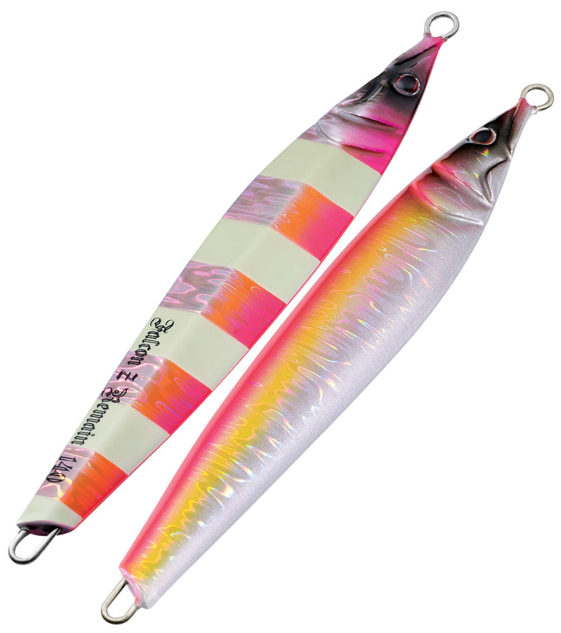 Sea Falcon Z Remain (Pink Zebra-stripe Glowing - 110g) - Chaos Fishing - CHAOSFishing.com