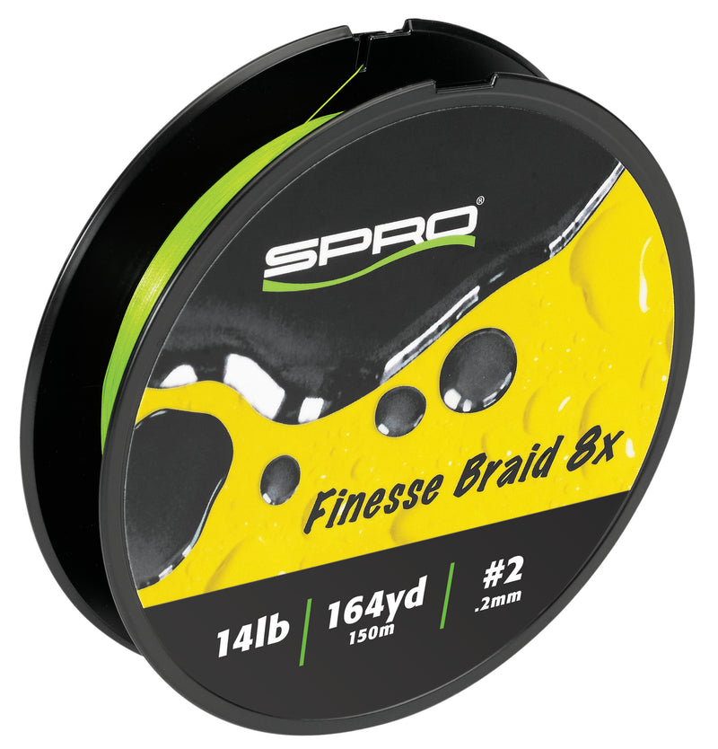 FINESSE BRAID 8X LIME GREEN – SPRO Sports Professionals