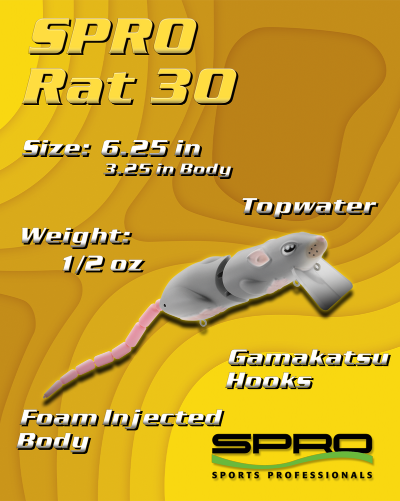 Spro BBZ-1 Rat Nasty Shad / 30