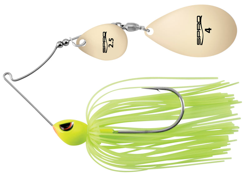 Spro Thumper Spinnerbait Chartreuse / 1/2 oz