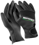 WICKED WEATHER WEAR GLOVE CLOSED FINGER GRAY